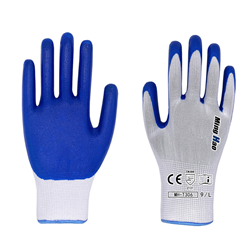 Nylon nitrile coated gloves